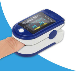 Pulse Oximeter Fingertip - Portable Blood Oxygen (O2) Saturation Monitor