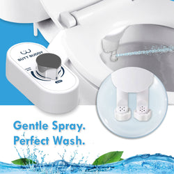 BUTT BUDDY Duo - Rear & Front Water Sprayer Bidet Attachment